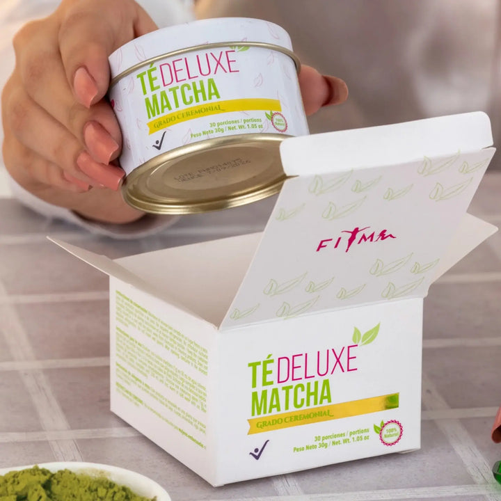Te Verde Matcha Organico Natural de Semilla de Te Japones de FitMe en colombia